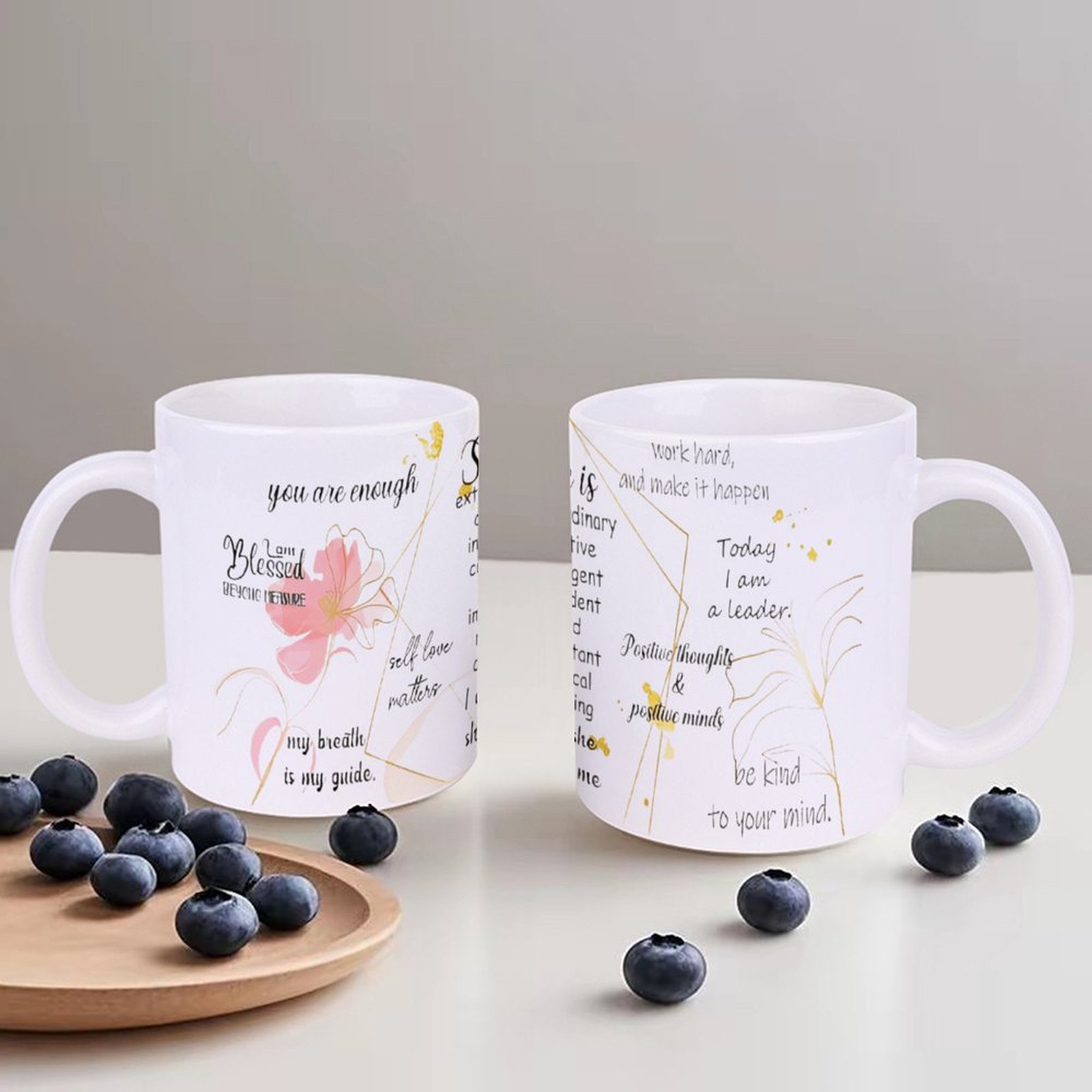 A Poster With A Quote About Sh – Sublimation Mug White recenzja i cena