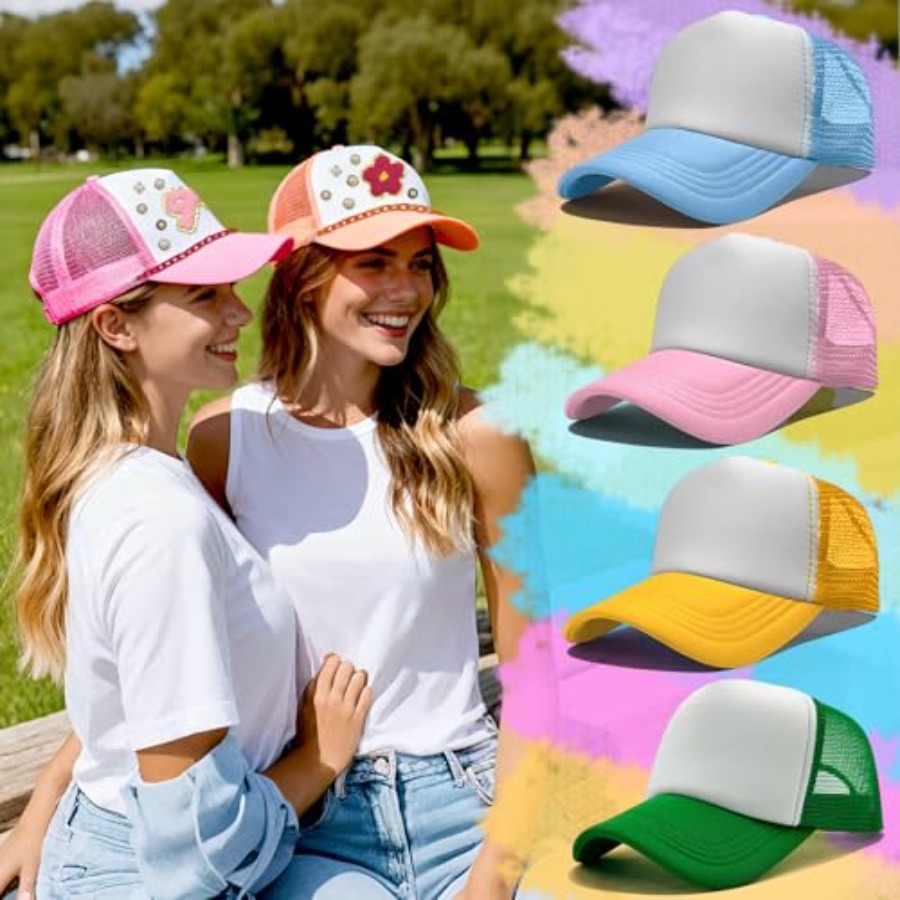10 Pack Blank Trucker Hats DIY – Hat Sublimation Blank recenzja i cena