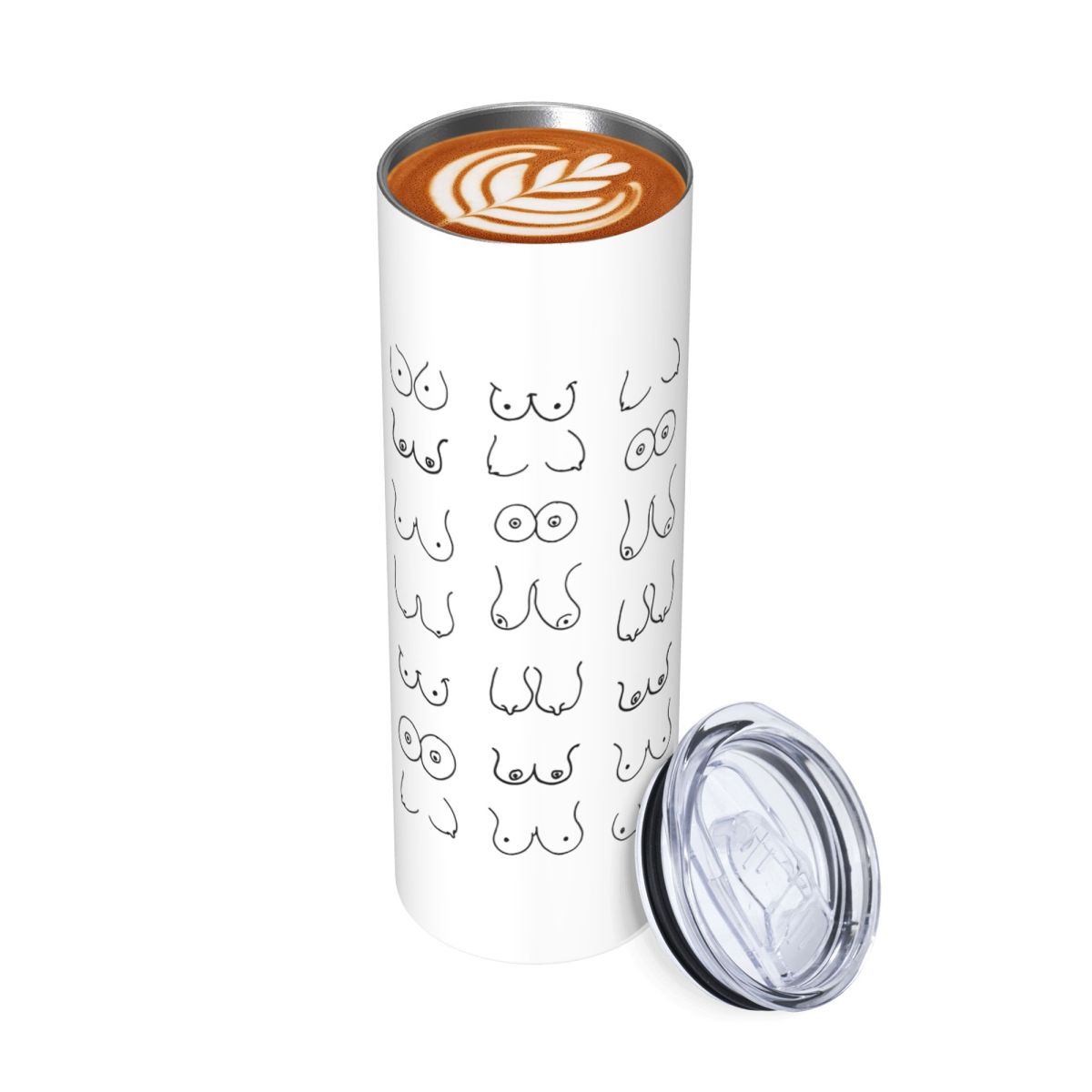Black And White Tits Drawing S – Tumbler 20Oz White recenzja i cena