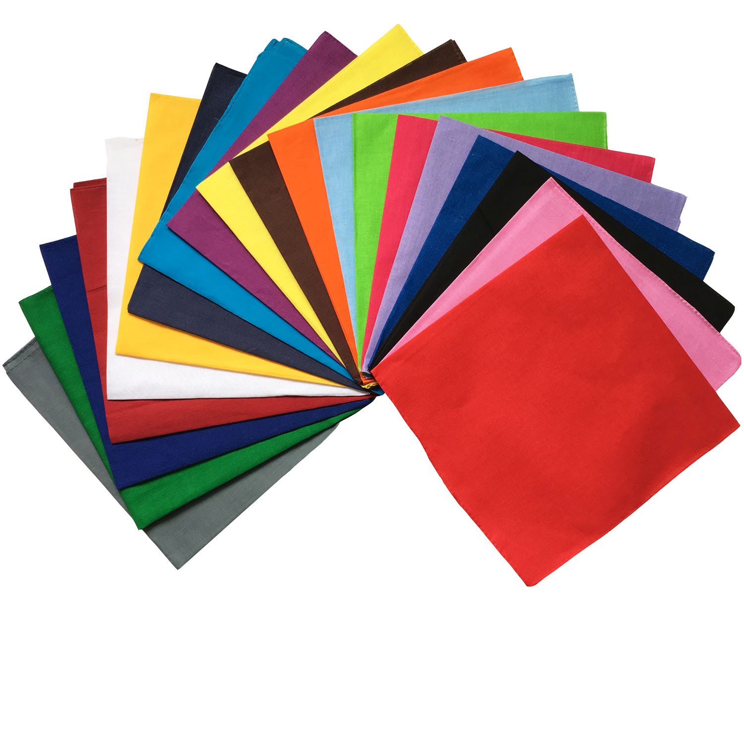 100%Cotton Cotton solid color  – Bandana Blank White recenzja i cena