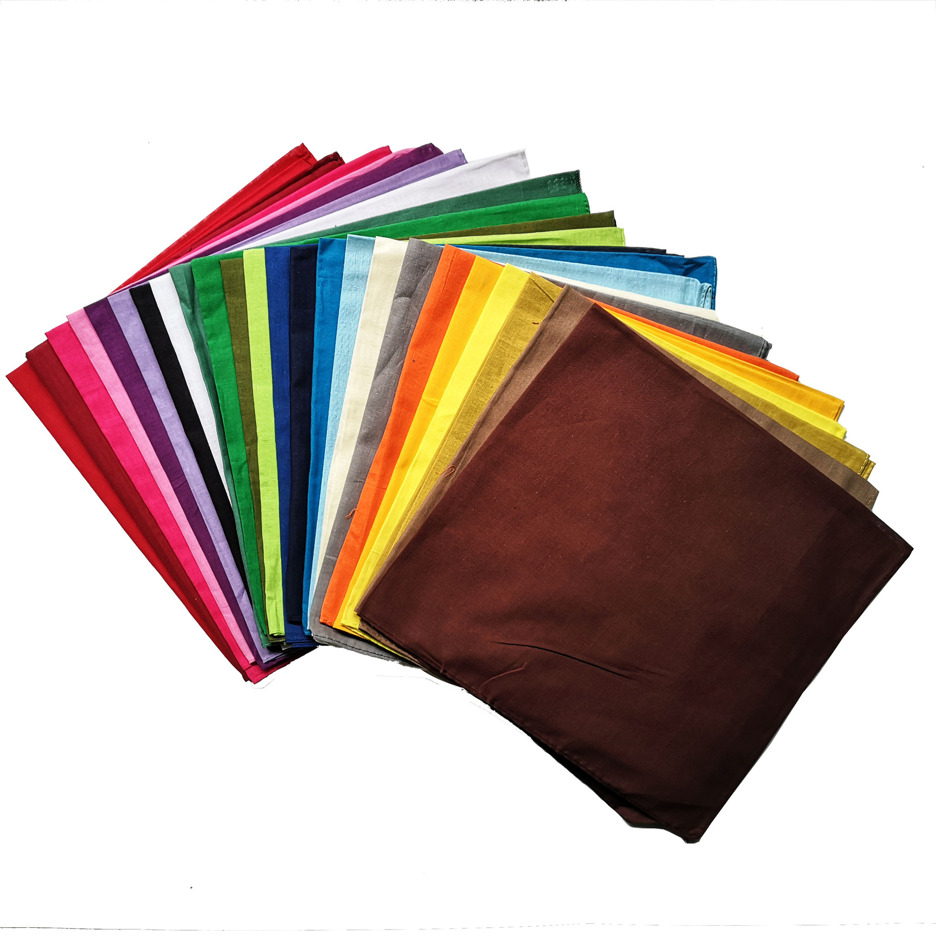 100%Cotton Cotton solid color  – Bandana Blank White recenzja i cena