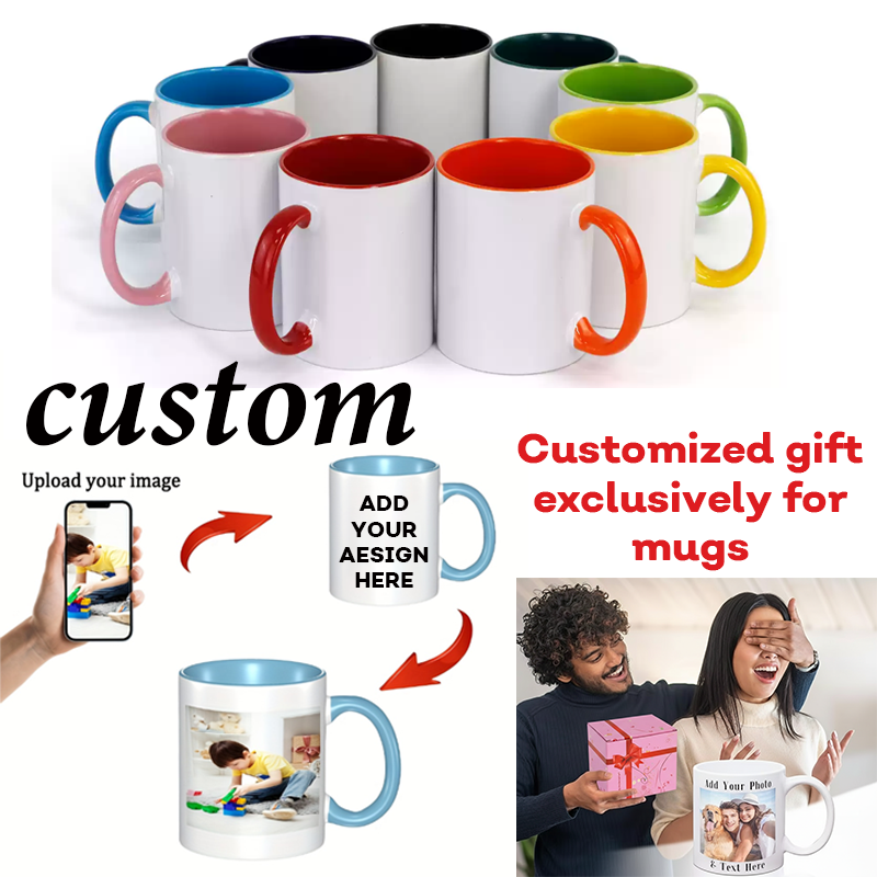 Custom Ceramic Mug Color Insid – Sublimation Mug White recenzja i cena