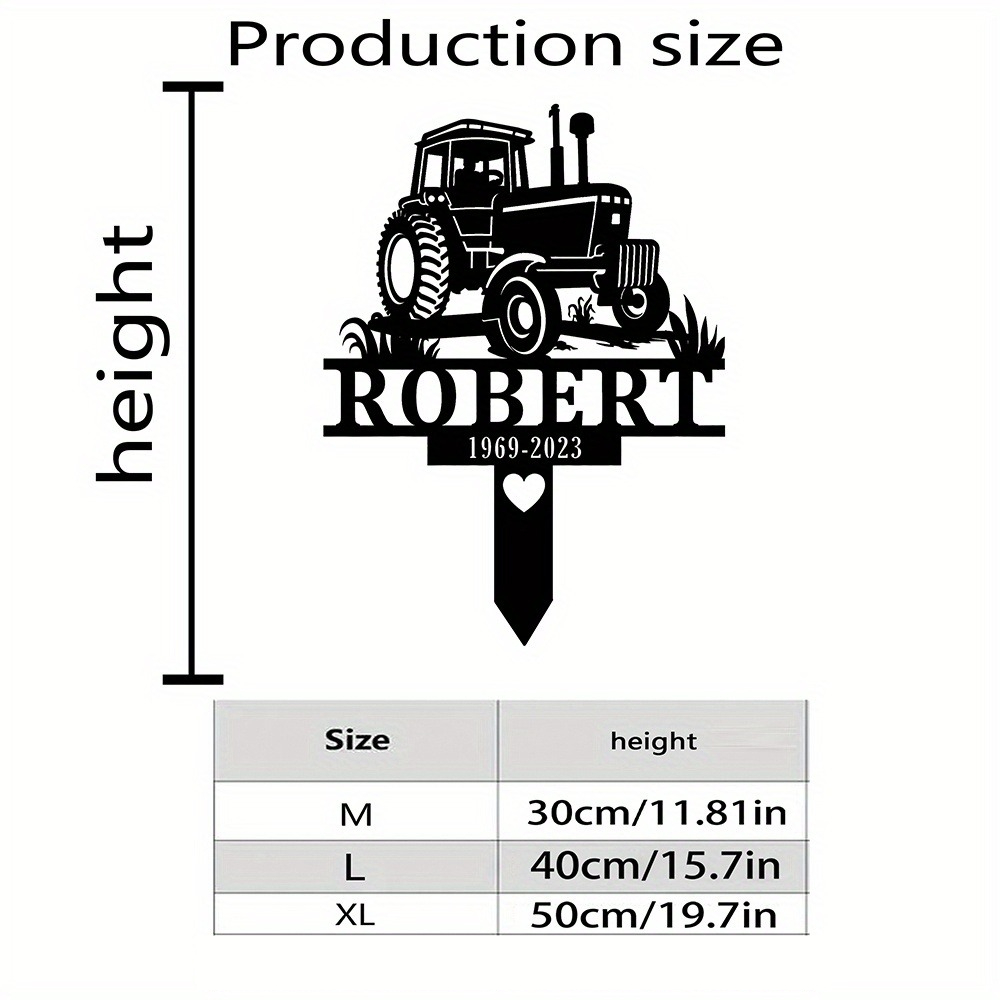Custom Farmer Memorial Metal S – Yard Sign Blank recenzja i cena