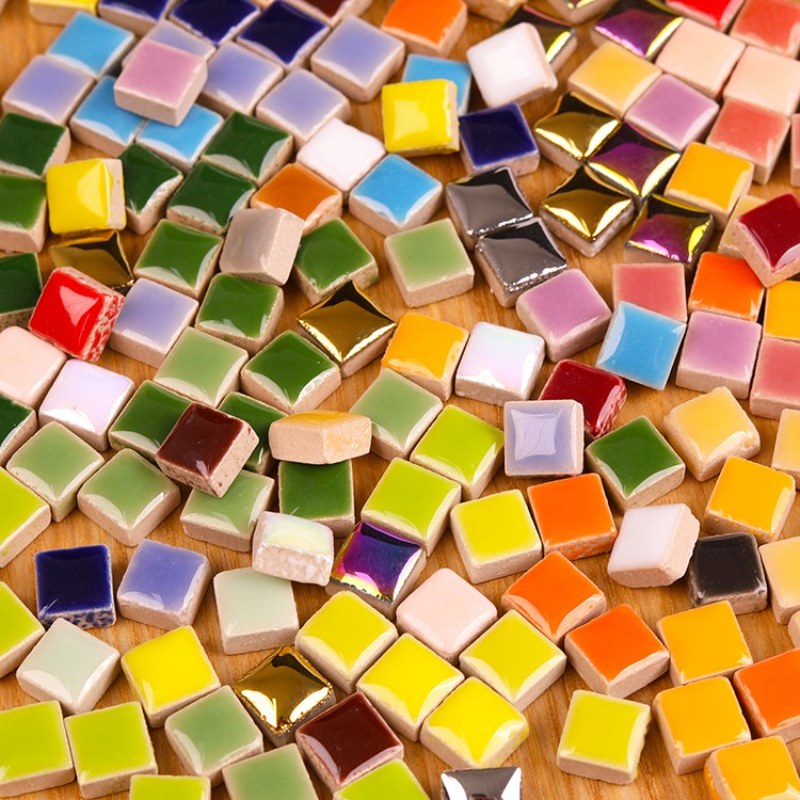 100g DIY Ceramic Mosaic Tiles  – Ceramic Tile Blank recenzja i cena