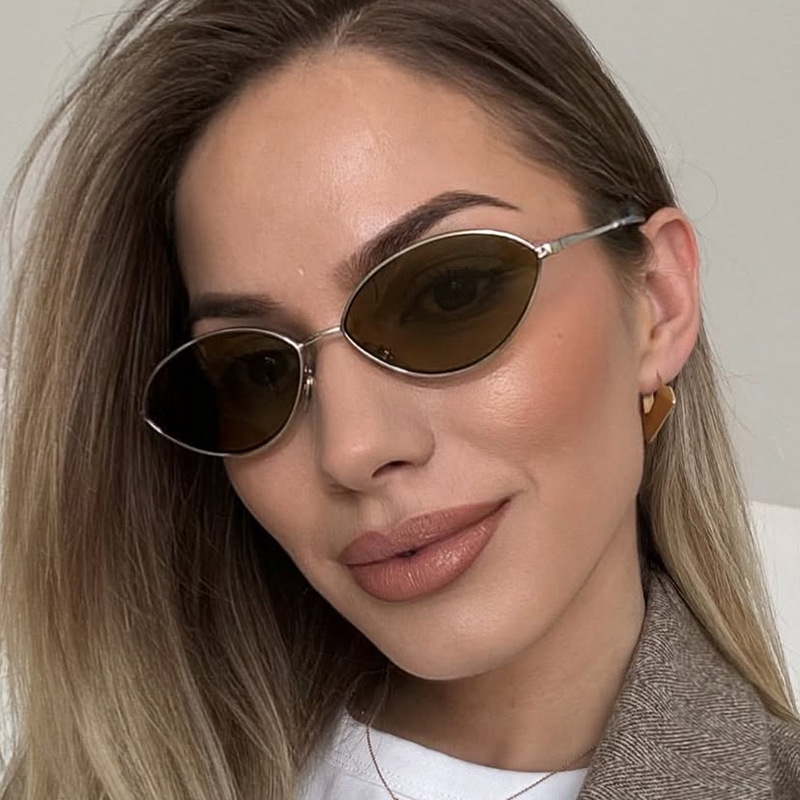 Retro Cat eye Woman Sunglasses – Metal Photo Panel recenzja i cena