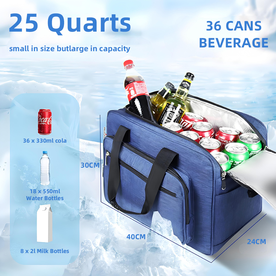 25L 3‑Layer Handheld Lunch Bag – Tote Bag Sublimation recenzja i cena