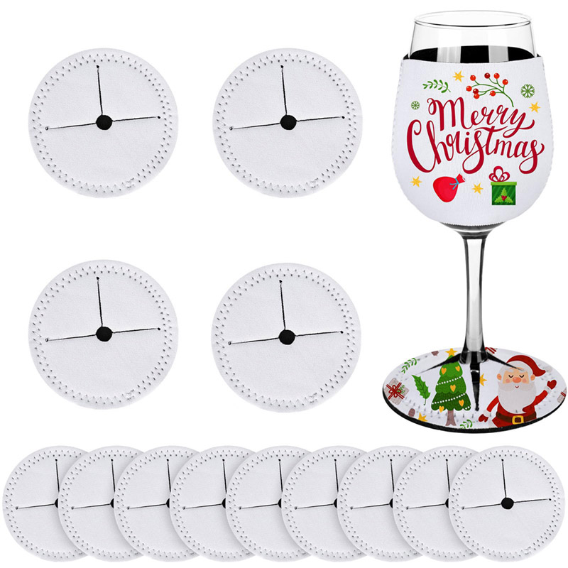 5/10Pcs Sublimation Wine Bottl – Coaster Sublimation Blank recenzja i cena