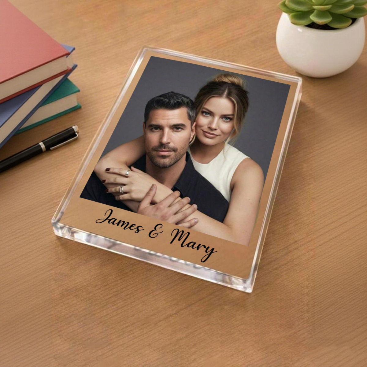 1 Custom Acrylic Photo & Text  – Photo Acrylic Block recenzja i cena