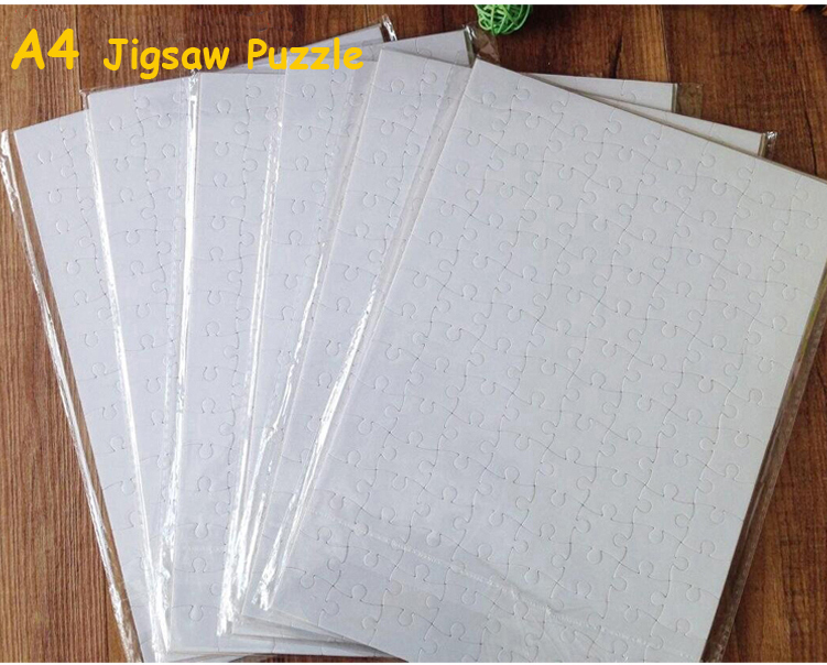 10pcs/lot Free Shipping A4 Sub – Puzzle Blank White recenzja i cena