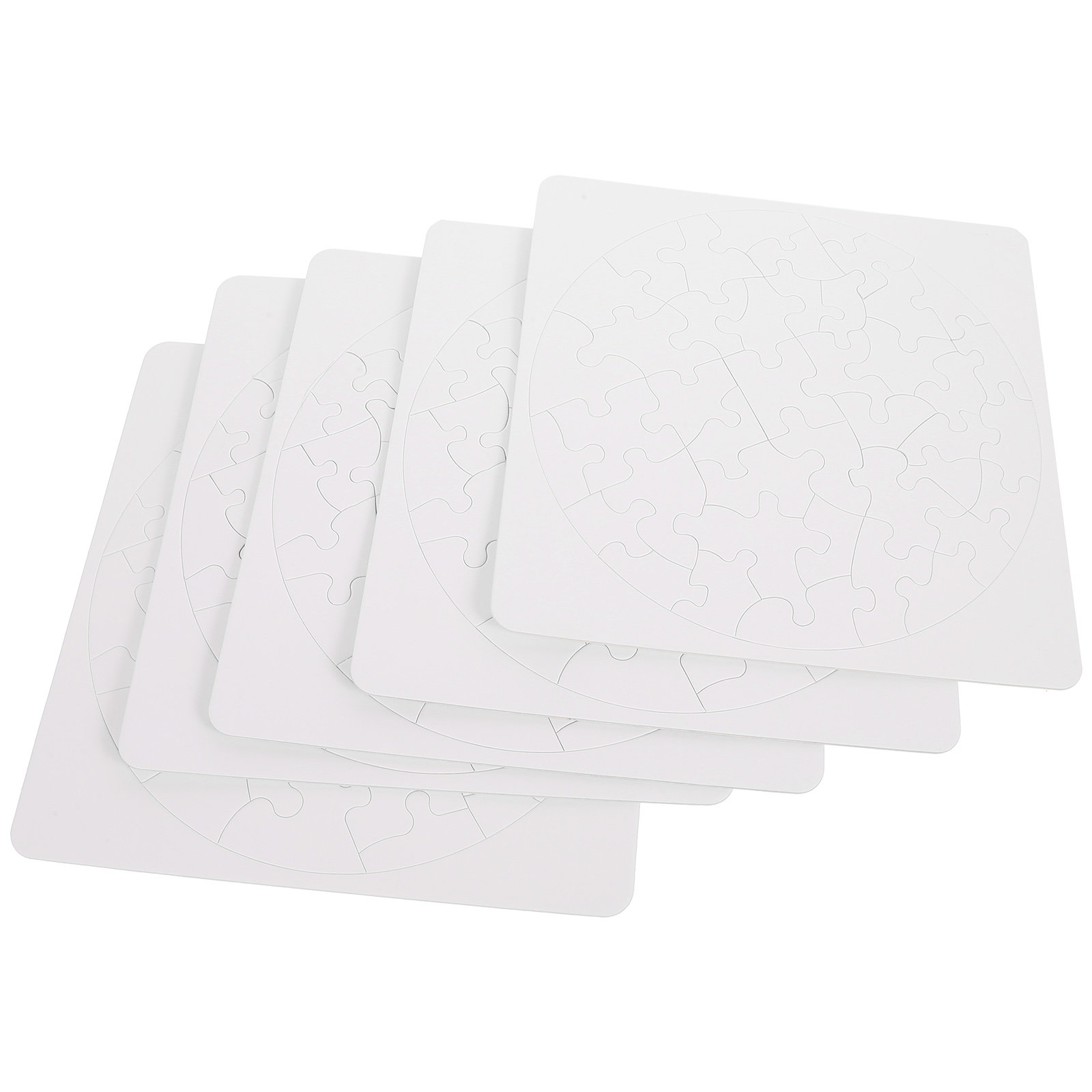 5 Sets Puzzle Sublimation Puzz – Puzzle Blank White recenzja i cena