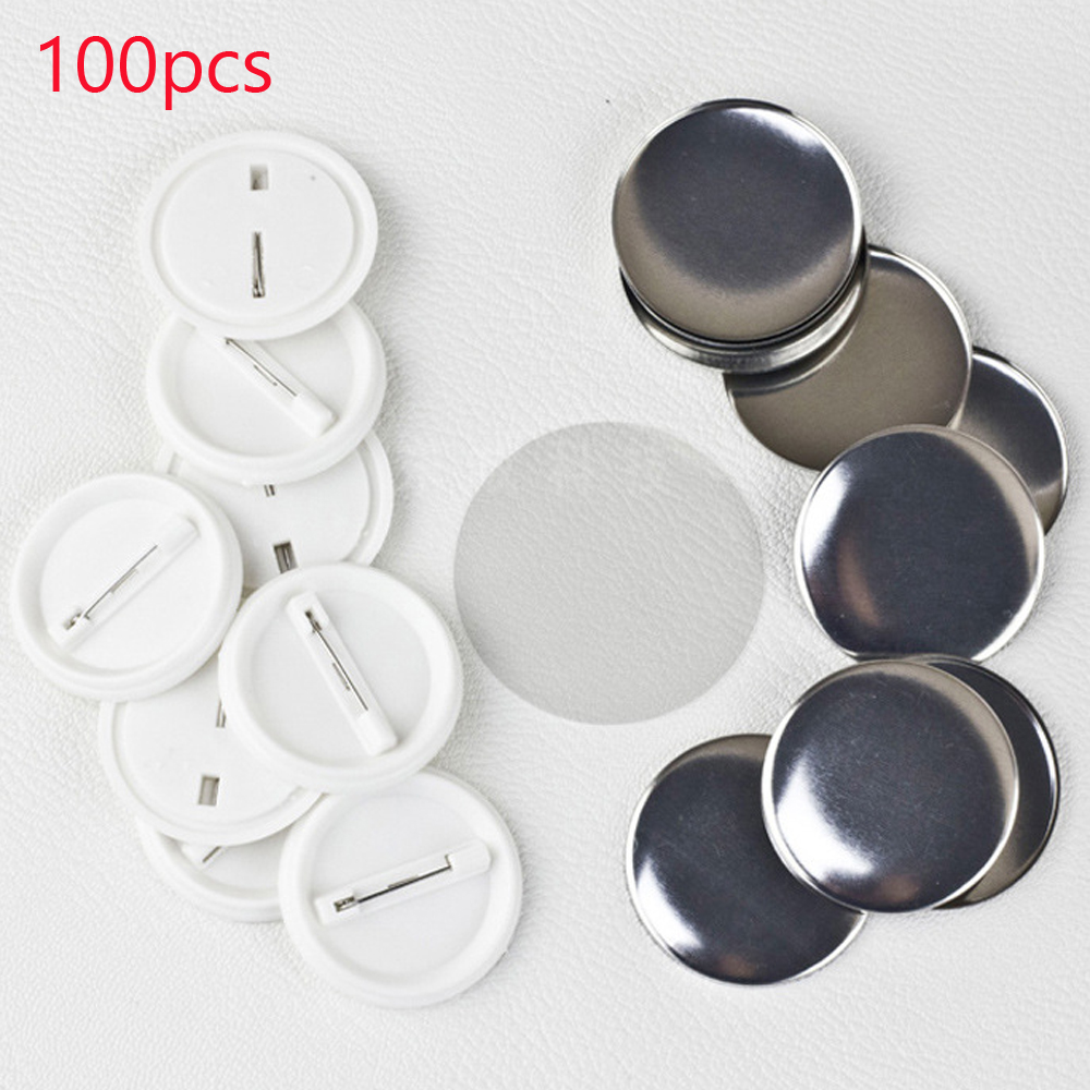 100Pcs/set Plastic Blank Badge – Button Badge Blank recenzja i cena