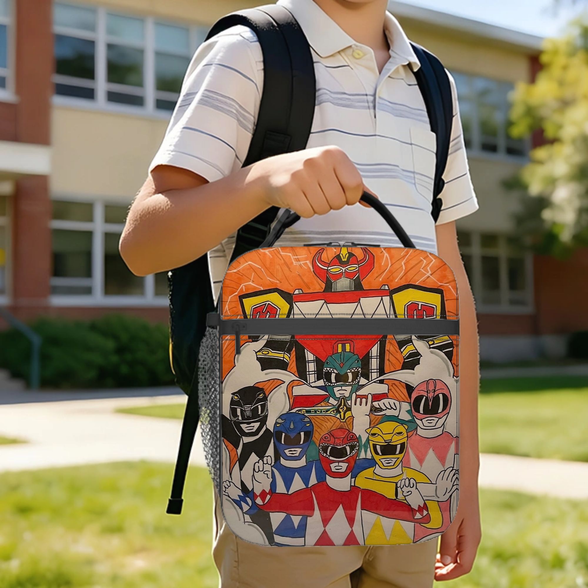 Power Rangers and Megazord Art – Tote Bag Sublimation recenzja i cena
