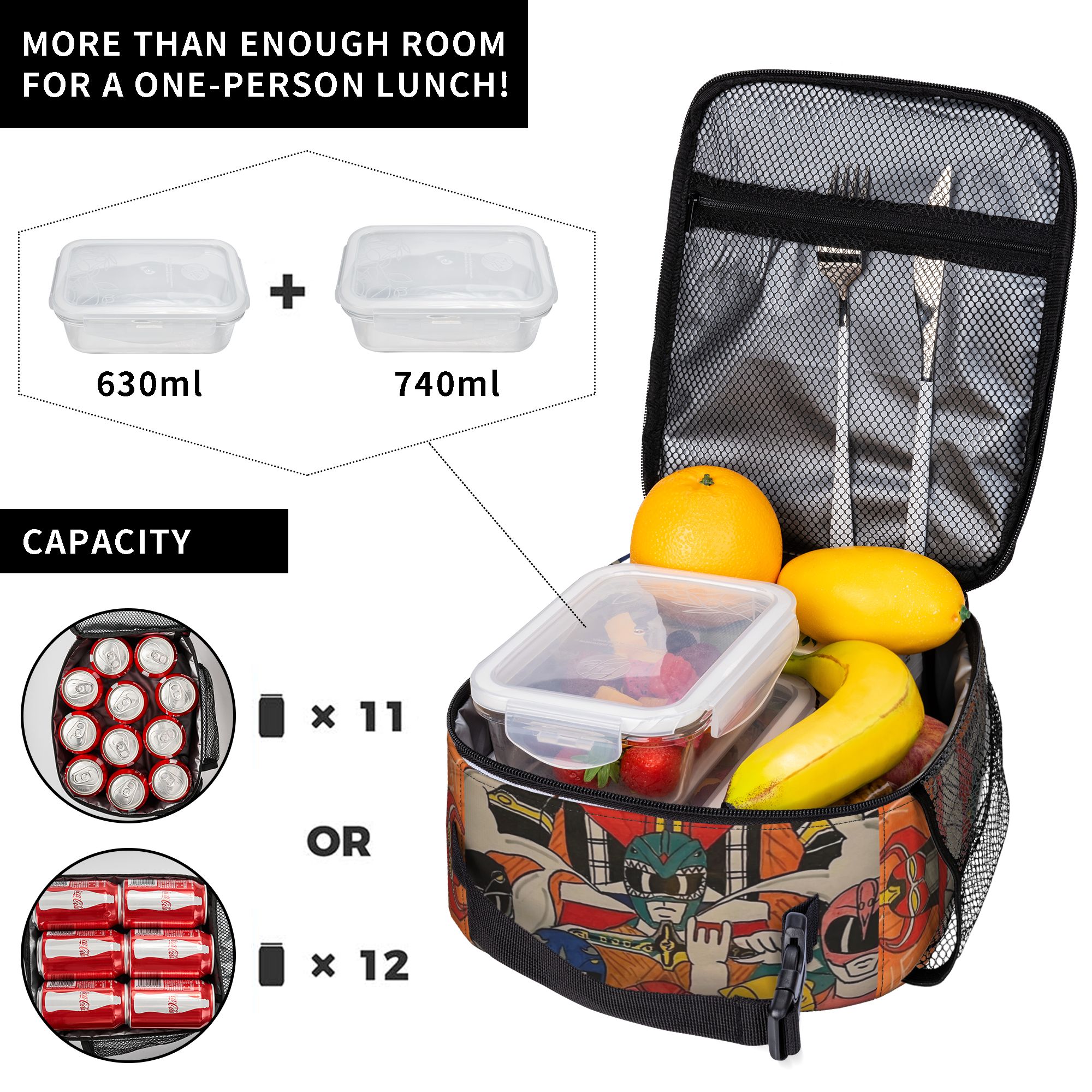 Power Rangers and Megazord Art – Tote Bag Sublimation recenzja i cena
