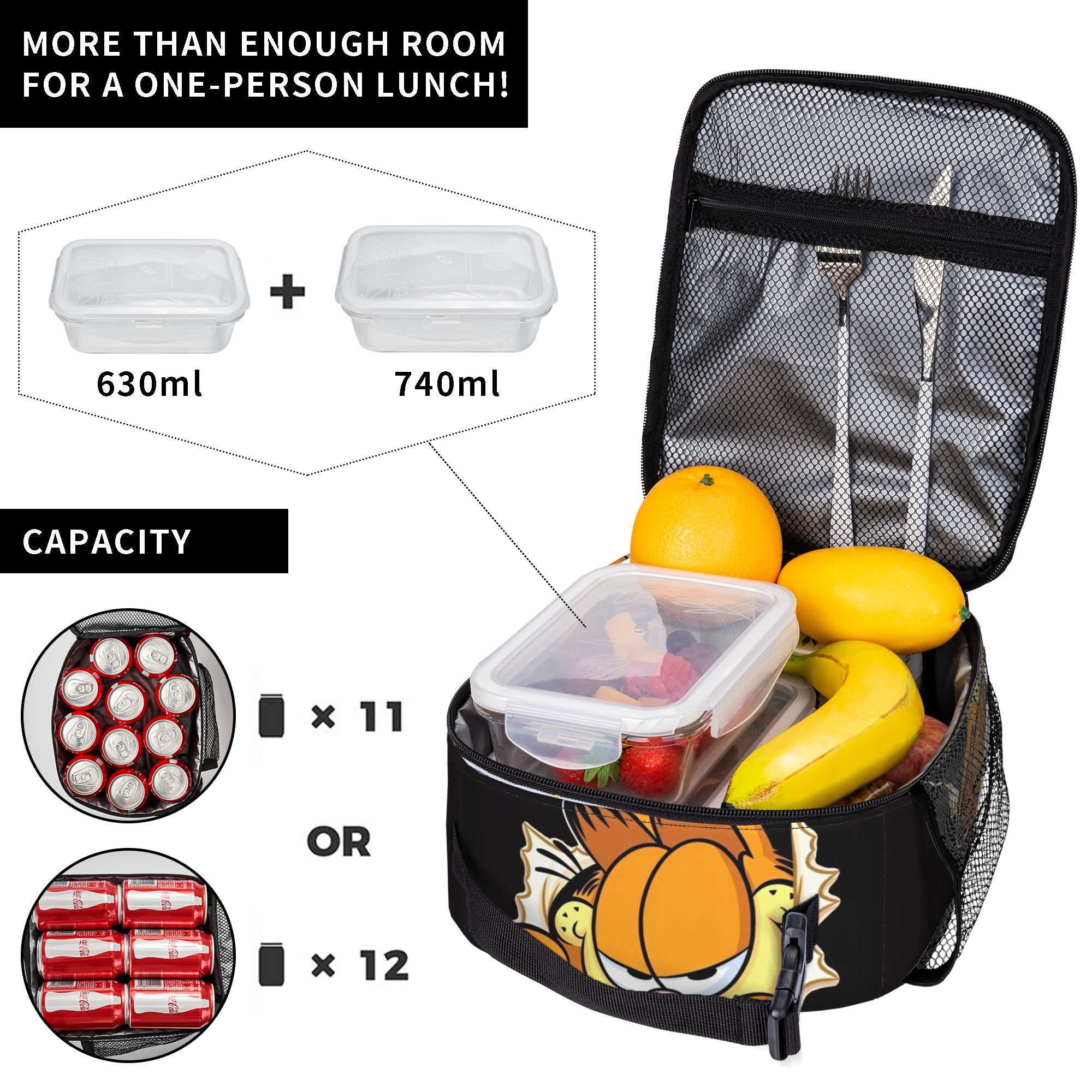Garfielded Insulated Lunch Bag – Tote Bag Sublimation recenzja i cena