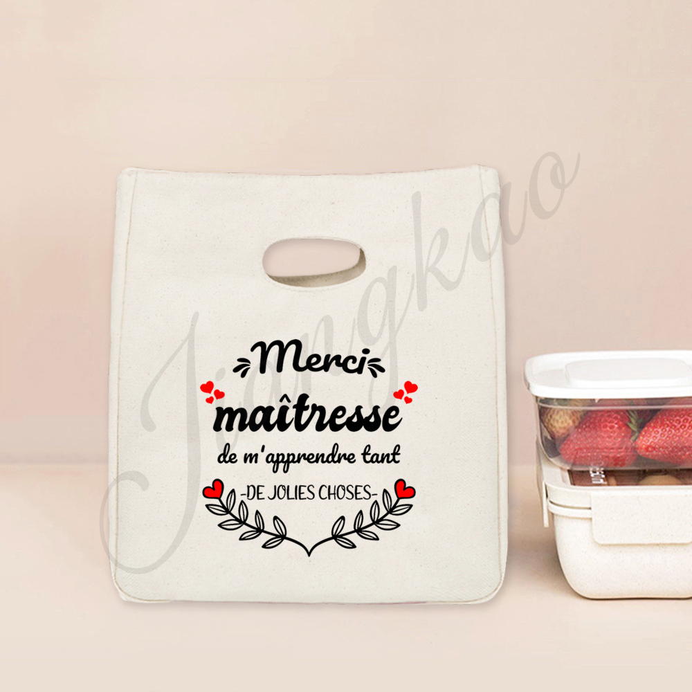 Merci Maitresse Maitre French  – Tote Bag Sublimation recenzja i cena