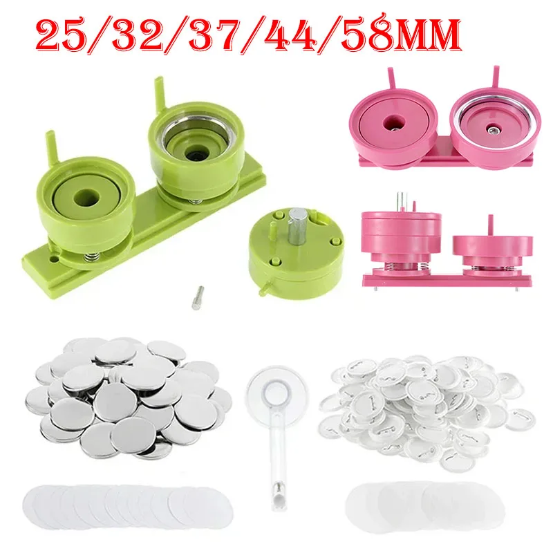 100Sets 25/32/37/44/58mm Badge – Button Badge Blank recenzja i cena