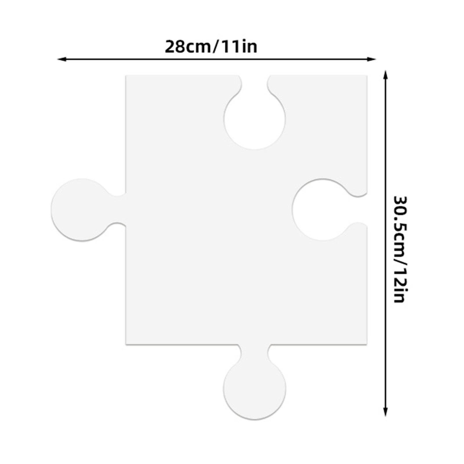 24Pcs White Cardboard Blank Ji – Puzzle Blank White recenzja i cena