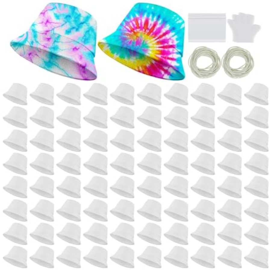 White cotton bucket hat for ti – Hat Sublimation Blank recenzja i cena