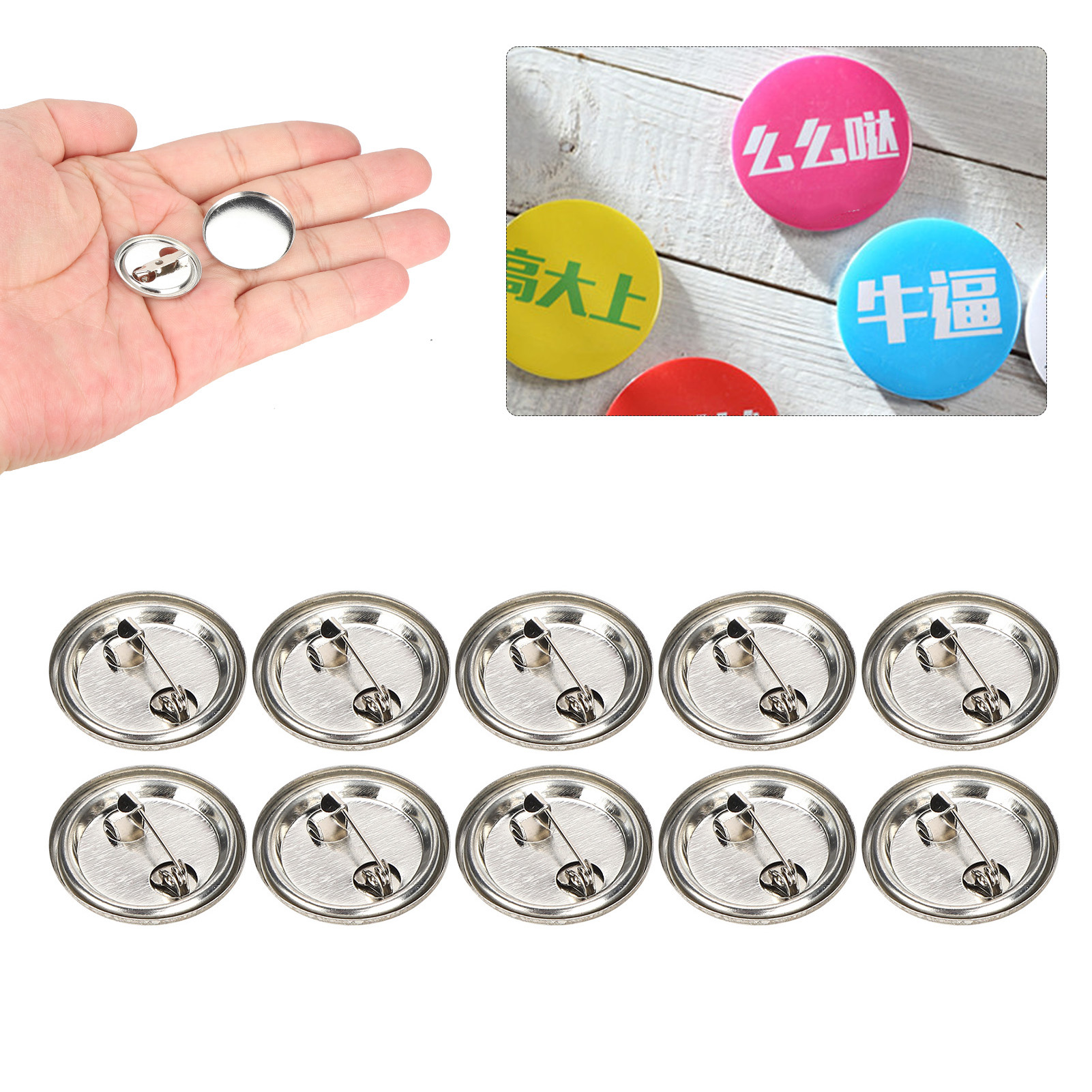 Blank Pin Button Round Safety  – Button Badge Blank recenzja i cena