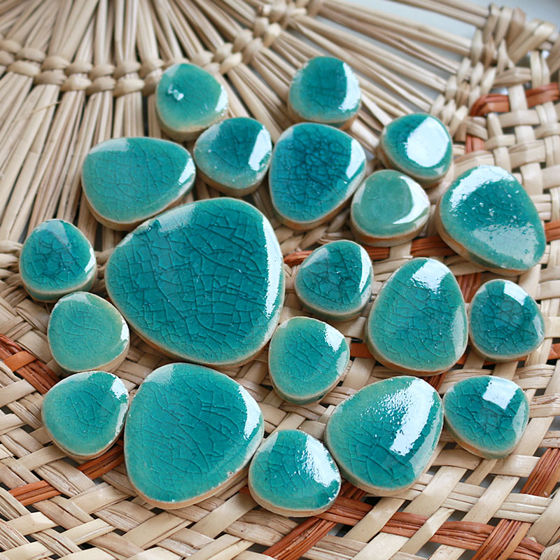 100g DIY Ceramic Mosaic Tiles  – Ceramic Tile Blank recenzja i cena