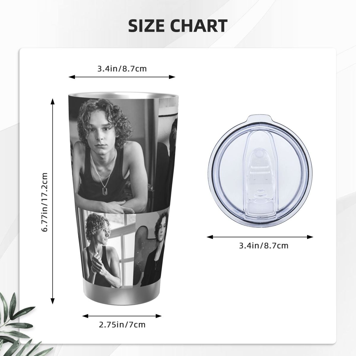 Black And White Mason Thames C – Tumbler 20Oz White recenzja i cena