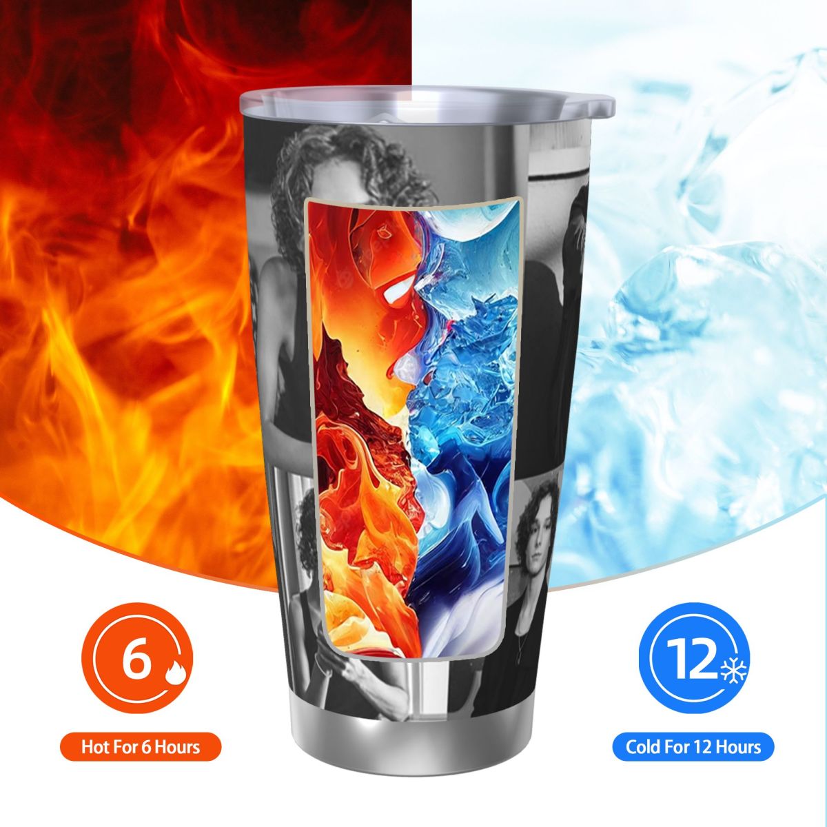 Black And White Mason Thames C – Tumbler 20Oz White recenzja i cena